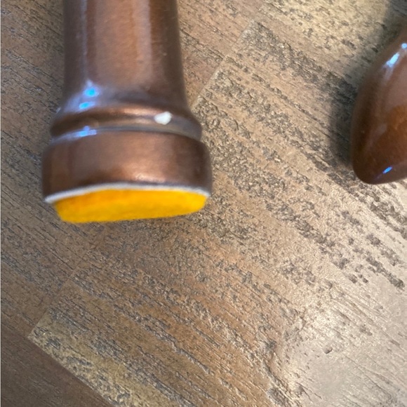 Vintage Large Ceramic Chess Set Complete Set of 32 Pieces No Board - Picture 12 of 12